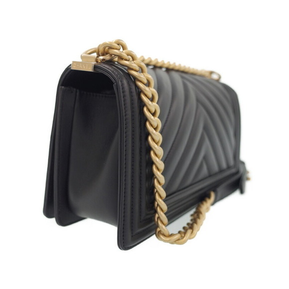 Chanel Chain Stitch Boy Bag  Antique Shoulder V - Picture 1 of 9
